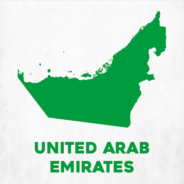 Detailed United Arab Emirates Map