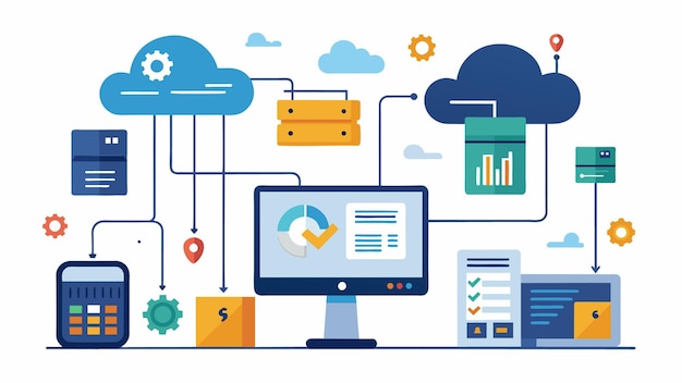 a detailed view of a cloudbased quality control system with various data inputs and algorithms