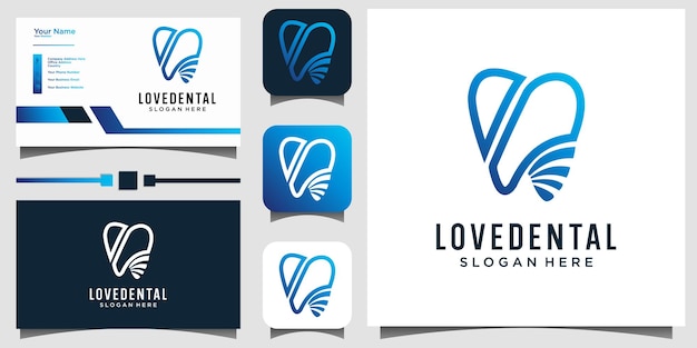 detal logo design template