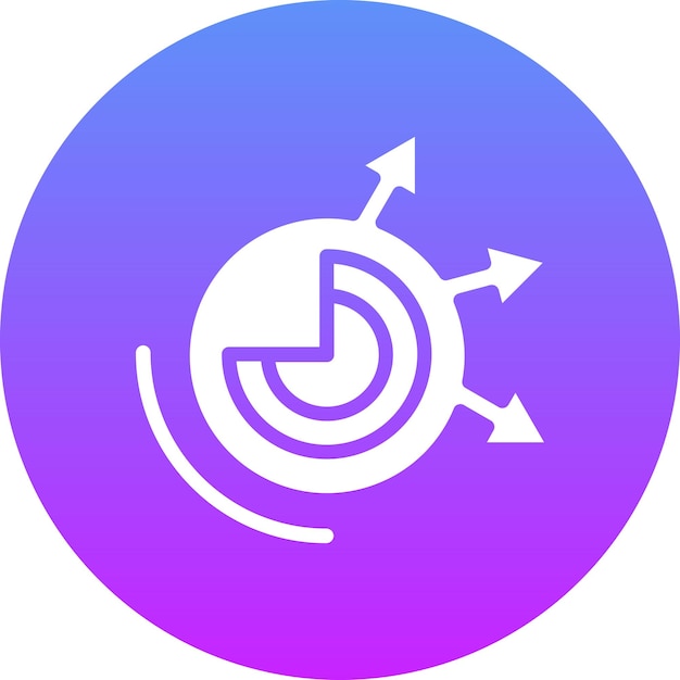 Detectie van regelmatigheden vector icoontje illustratie van Data Analytics icoonset