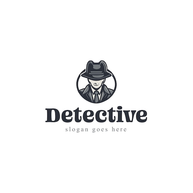 Detective Vector Logo Design