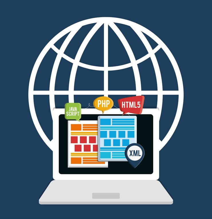 Vector developer icon design 