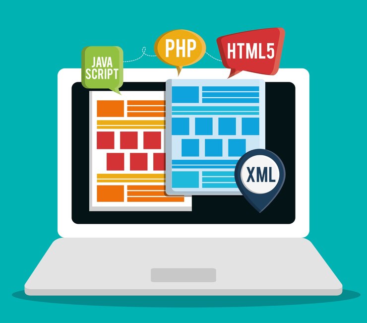 Vector developer icon design 