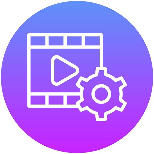 Development vector icon illustration of Filmmaking iconset