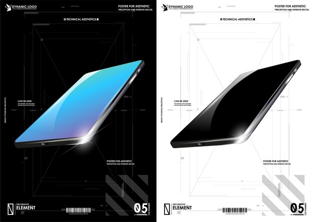 Mockup ui / ux del dispositivo per il modello di presentazione.