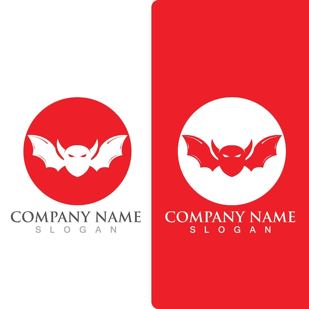 Devil horn logo Vector icon