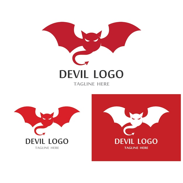 Devil horn vector icon