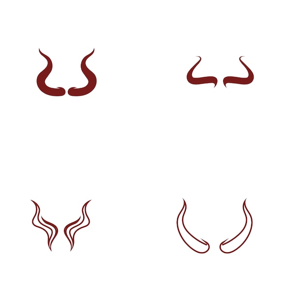 Devil horn Vector icon