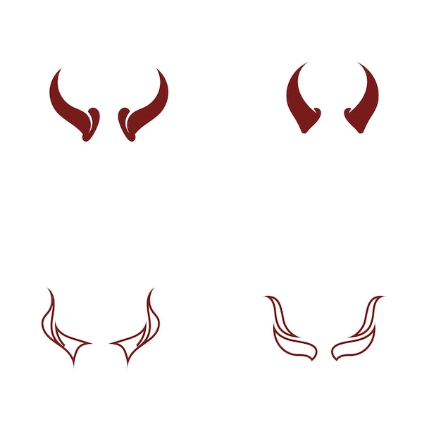 Devil horn Vector icon