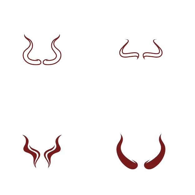 Devil horn Vector icon