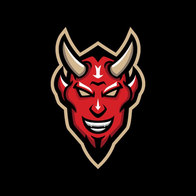 devil mascot logo