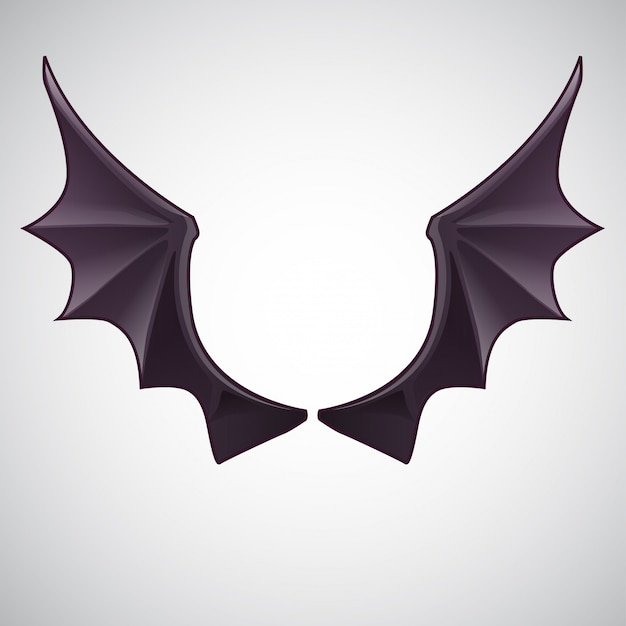 Devil wing vector