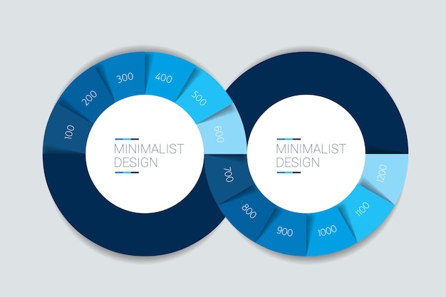 Devops infinity infographic 2 step options template scheme diagram chart