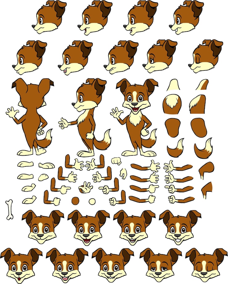 Vector dexter dog