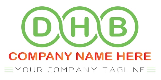 DHB brief logo ontwerp