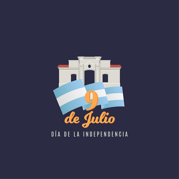 Dia de la independencia argentina casita de Tucuman 9 de Julio