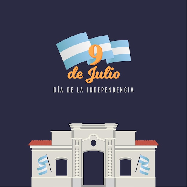 Dia de la independencia argentinië casita de Tucuman 9 de Julio