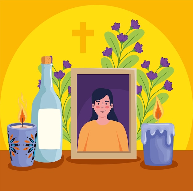 Altare del dia de los muertos