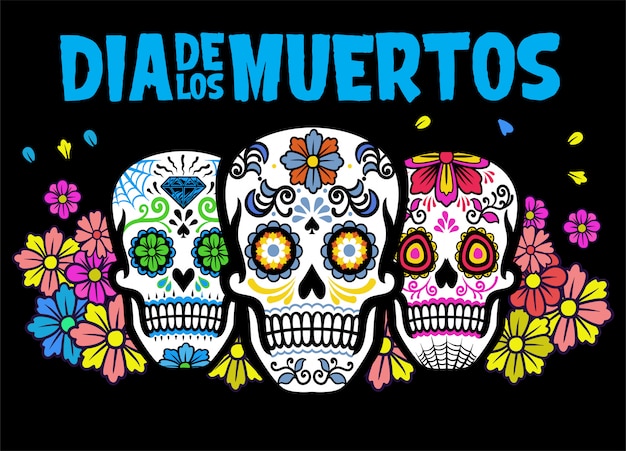 Dia de los muertos banner