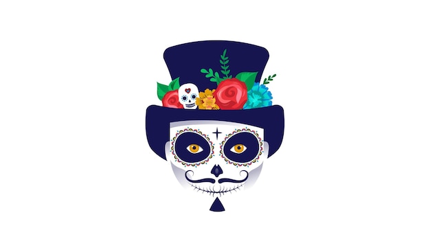 Dia de los muertos dag van de doden Mexicaans vakantiefestival