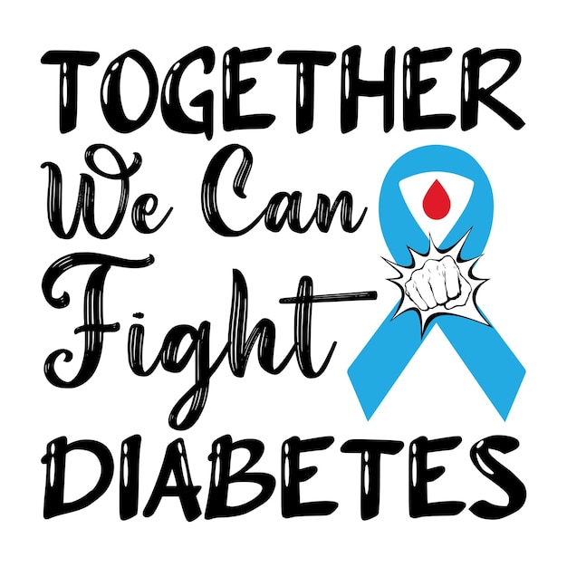 Diabetes Awareness Day T-shirtontwerp