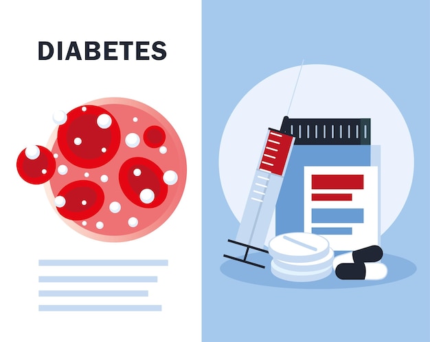 Diabetes medicine blood