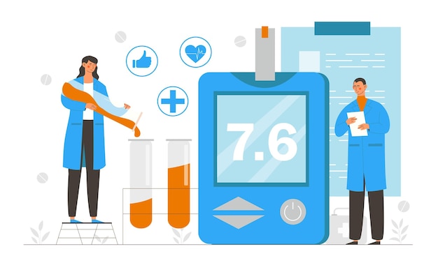 Diabetes mellitus-concept