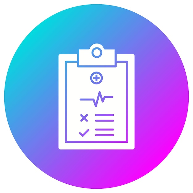 Vector diagnosis vector icon can be used for pharmacy iconset