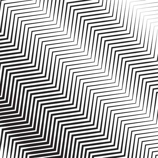 Diagonal Oblique Edgy Zigzag Lines Pattern in Vector