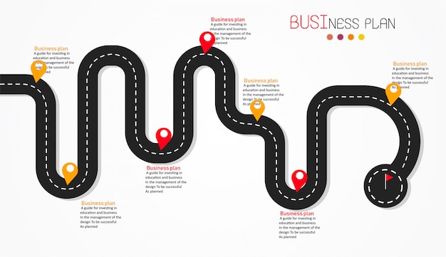 Diagram business and education vector illustration