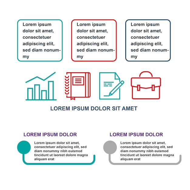 Infografica di diagramma