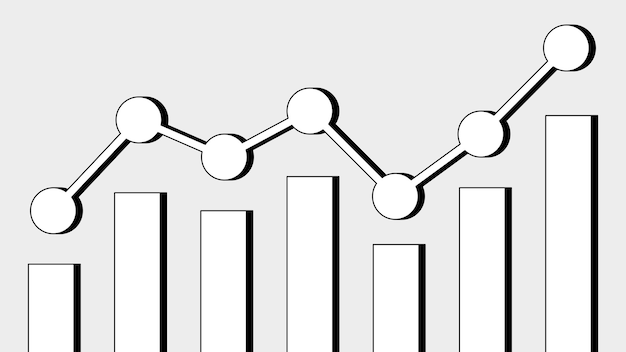 Vector a diagram that shows the graph of the graph