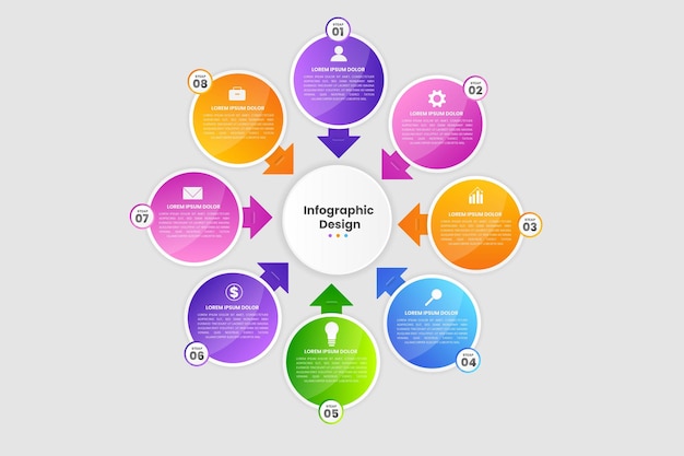 A diagram with the word infographics on it