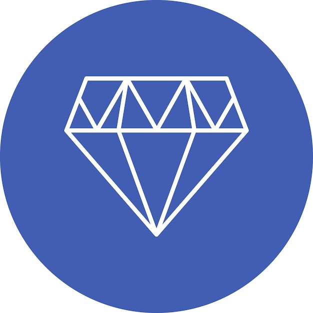 Diamant icoon vector afbeelding Kan worden gebruikt voor Pirate