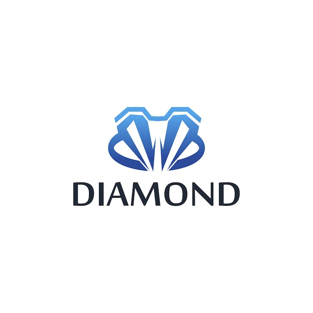 diamant logo vector sjabloon