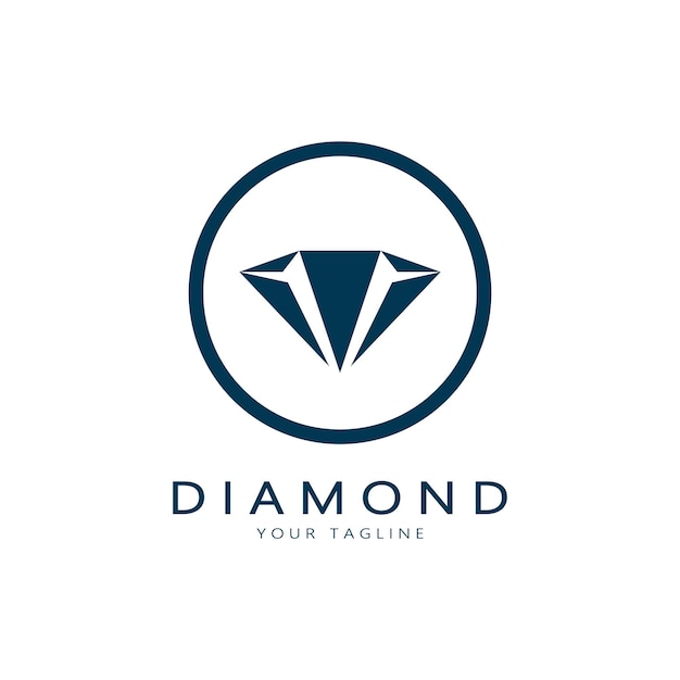 Diamant pictogram vectorillustratie
