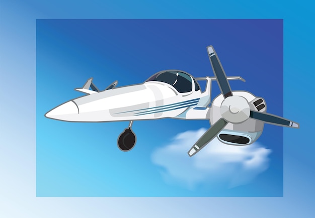 Vector diamond da40 multi engine airplanes blue sky