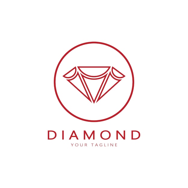 Diamond icon vector illustration