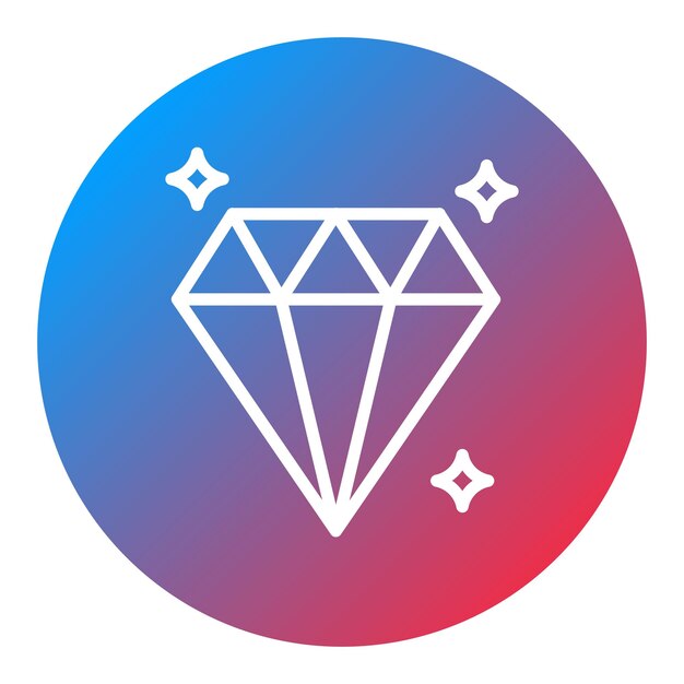 Diamond icon vector image Can be used for Luxury