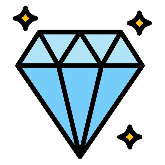 Diamond icon vector image Can be used for Luxury