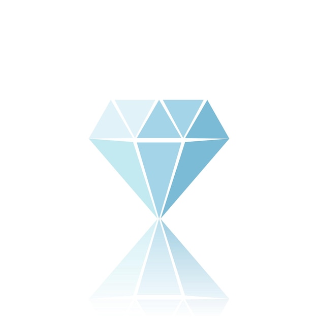 Vector diamond icon vector isolated on background vector illustration eps 10