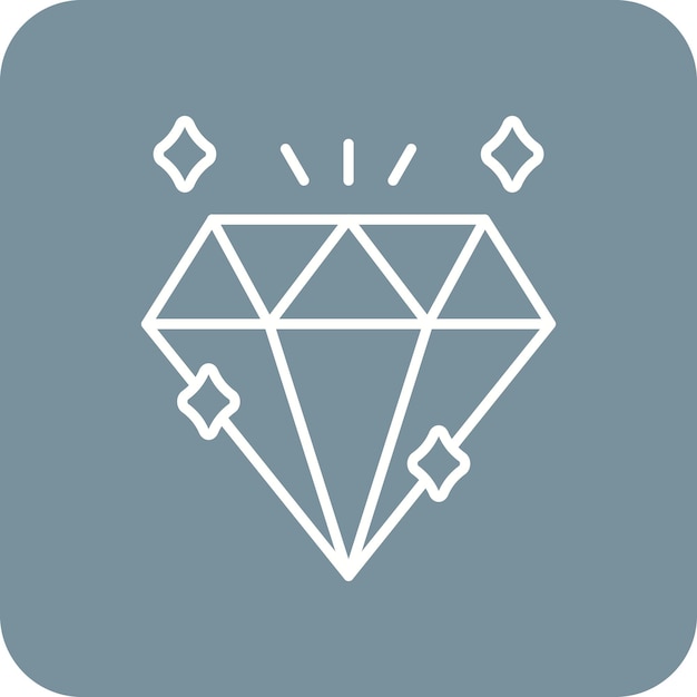 Vector diamond icon