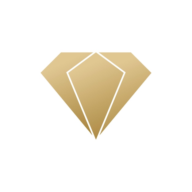 Vector diamond logo design with premium concept