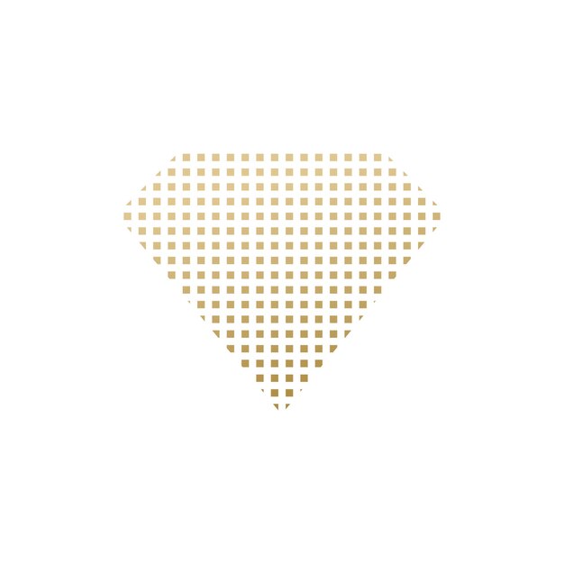 Vector diamond logo design with premium concept