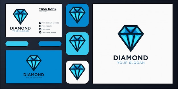 Diamante logo design