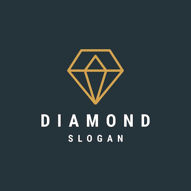 diamond logo template vector illustration design