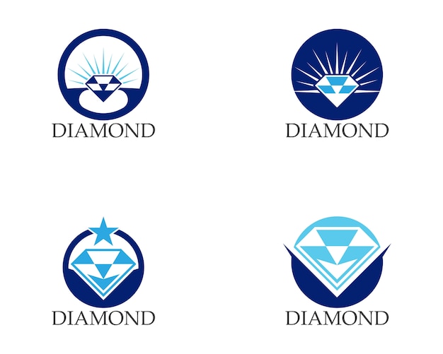 Diamond logo template