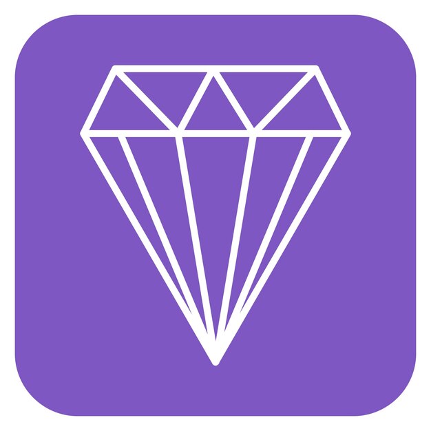 Vector diamond vector illustration