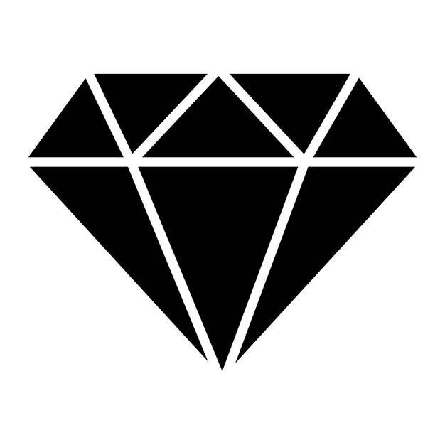 Vector diamond vector illustration