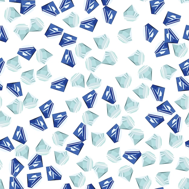 Diamonds seamless pattern